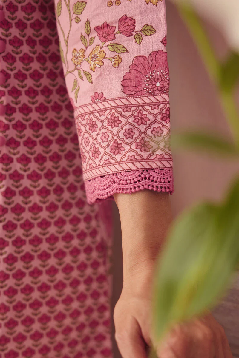 Gulraiz Sureena Sanganeri Kurta - Image 5