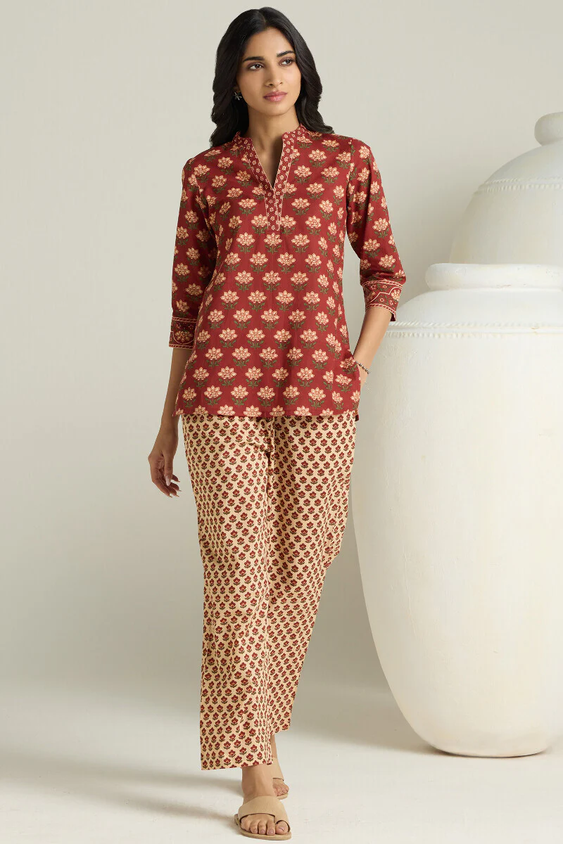 Gulraiz Tahira Loungewear Set - Image 3