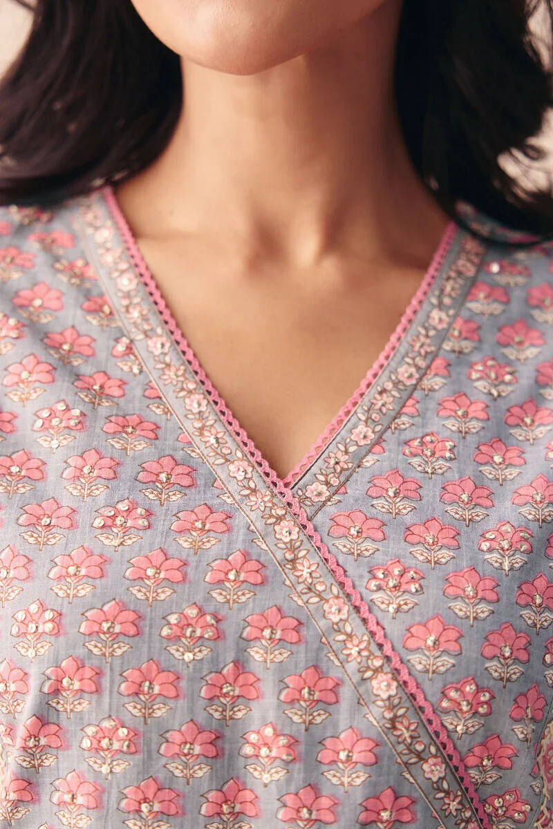 Surplus: Gulraiz Tahira Sanganeri Kurta - Image 5
