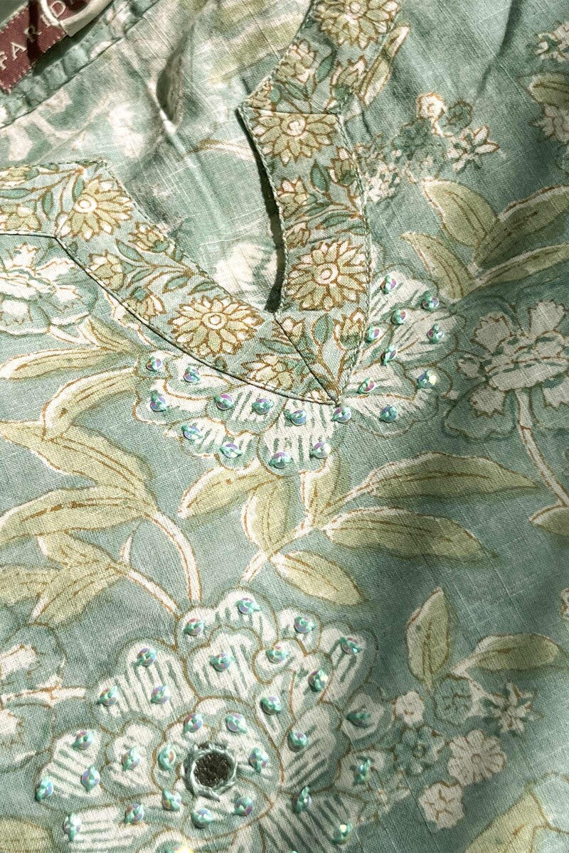 Gulshan Bagh Aliza Sanganeri Kurta - Image 3