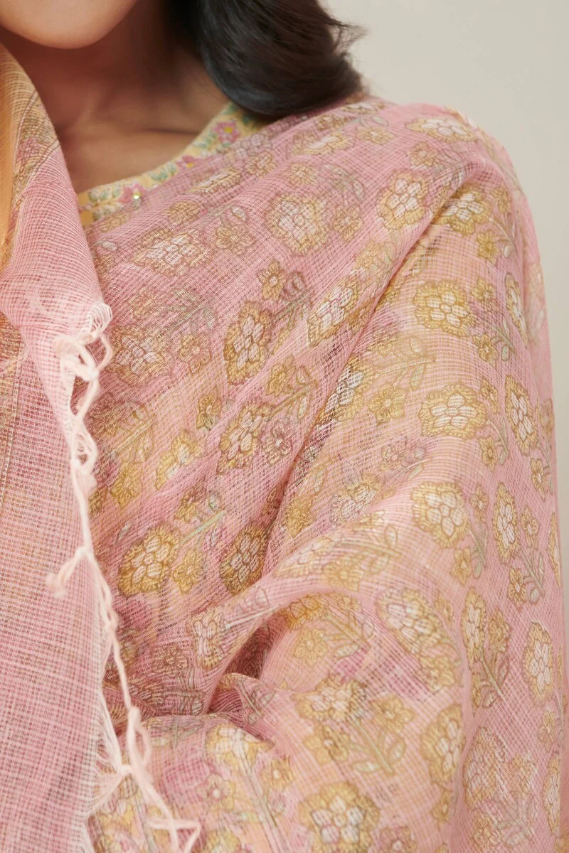 Gulshan Bagh Fahima Sanganeri Kota Dupatta - Image 2