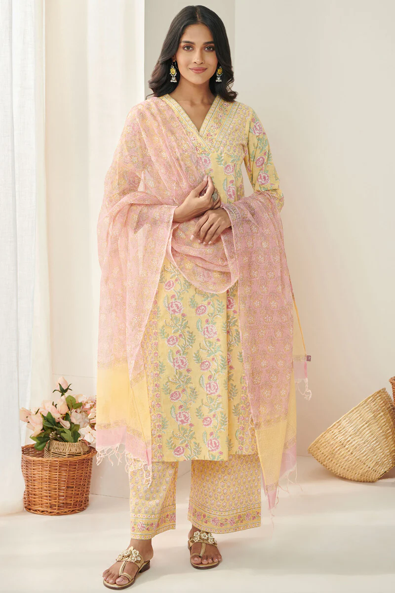 Gulshan Bagh Fahima Sanganeri Kurta - Image 4