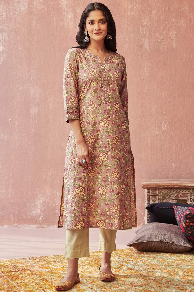Gulshan Bagh Fahima Sanganeri Kurta - Image 2