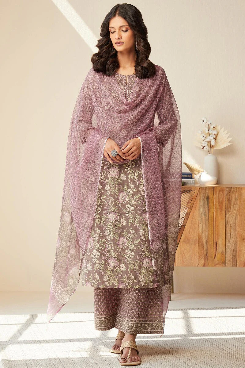 Gulshan Bagh Farzana Sanganeri Dupatta - Image 3