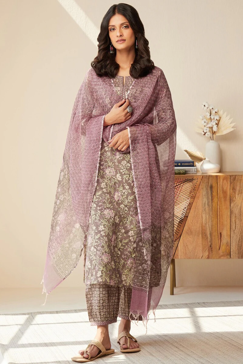 Gulshan Bagh Farzana Sanganeri Izhaar Pants - Image 3