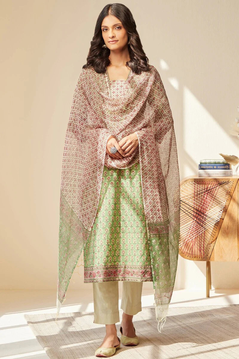 Gulshan Bagh Fizah Sanganeri Kurta - Image 4