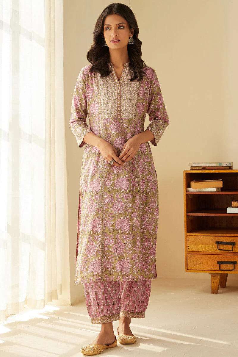 Gulshan Bagh Gauhar Sanganeri Kurta - Image 2