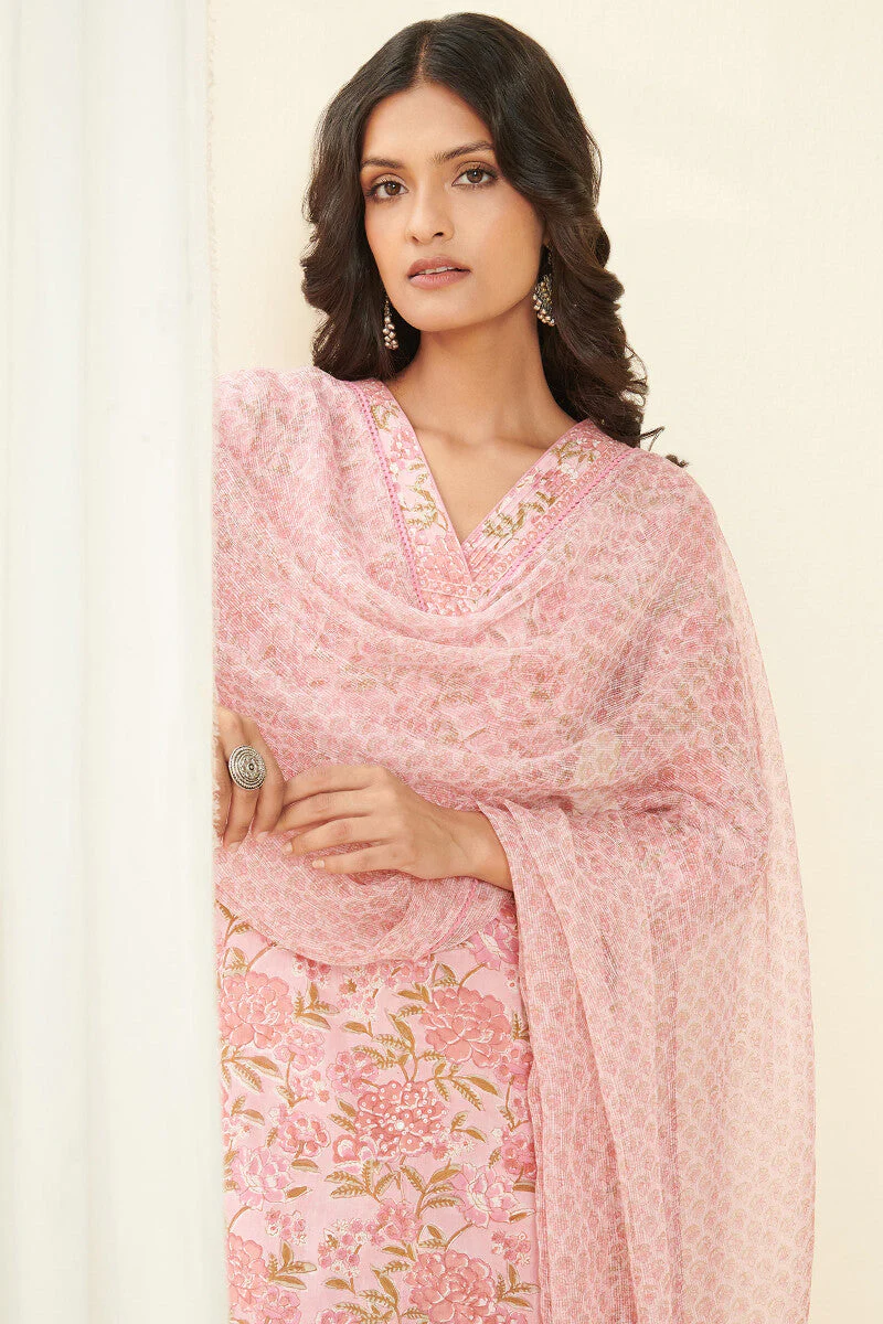 Gulshan Bagh Jia Sanganeri Kurta - Image 7