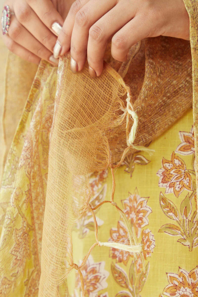 Gulshan Bagh Jiya Sanganeri Dupatta - Image 6