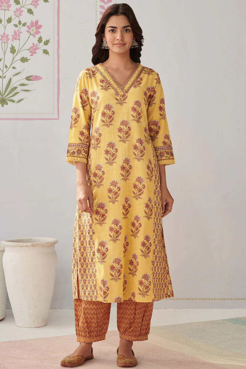 Gulshan Bagh Jiya Sanganeri Kurta - Image 2