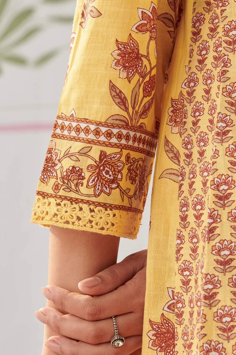 Gulshan Bagh Jiya Sanganeri Kurta - Image 6