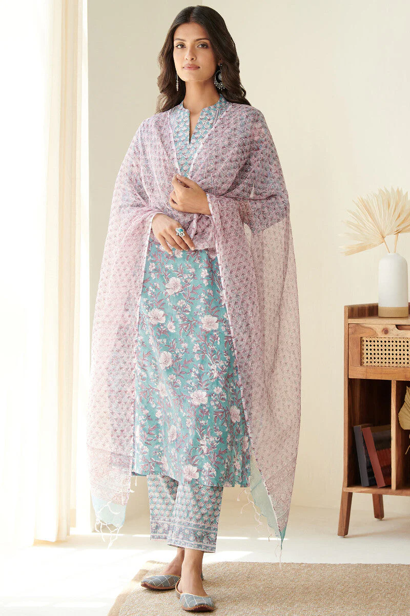 Gulshan Bagh Mahira Sanganeri Kurta - Image 4