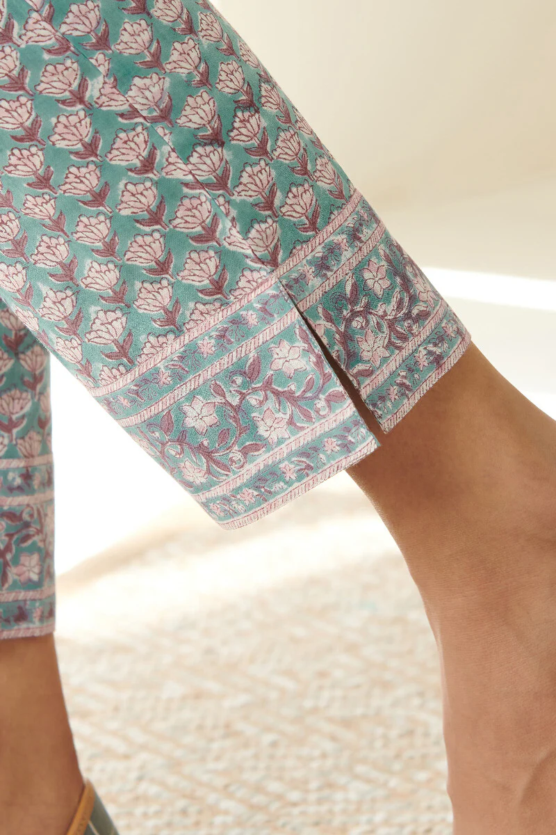 Gulshan Bagh Mahira Sanganeri Narrow Pants - Image 4