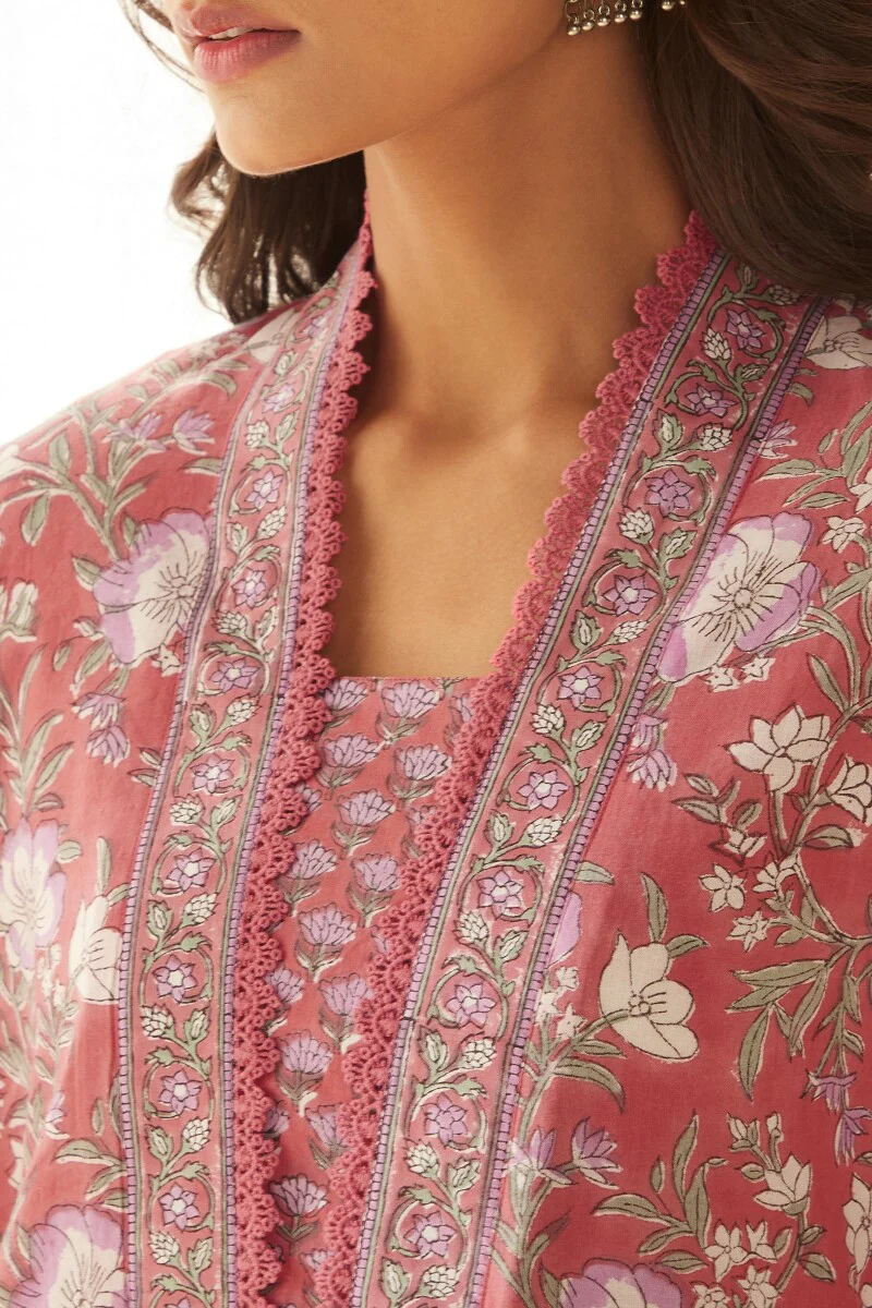 Gulshan Bagh Maira Sanganeri Kurta - Image 5