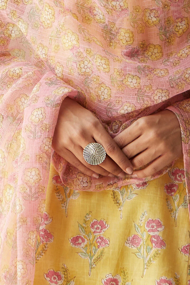 Gulshan Bagh Nida Sanganeri Dupatta - Image 4