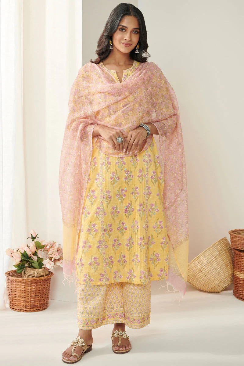 Gulshan Bagh Nida Sanganeri Kurta - Image 4