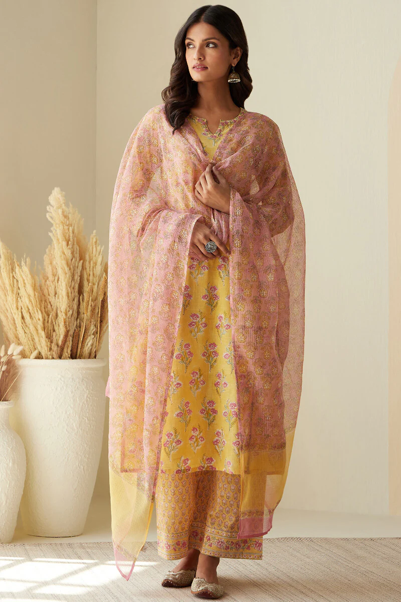 Gulshan Bagh Nida Sanganeri Kurta - Image 4