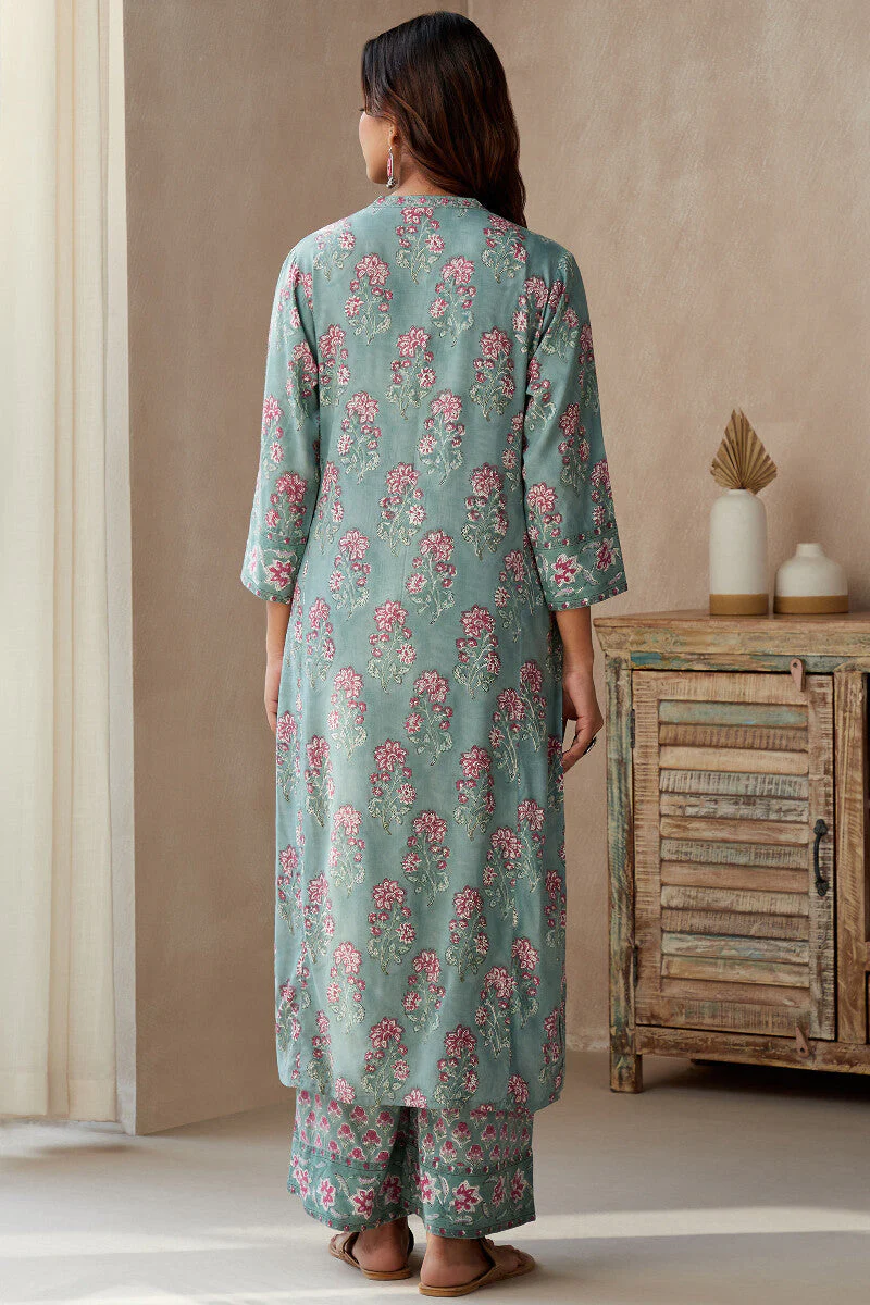 Gulshan Bagh Parisa Sanganeri Kurta - Image 8