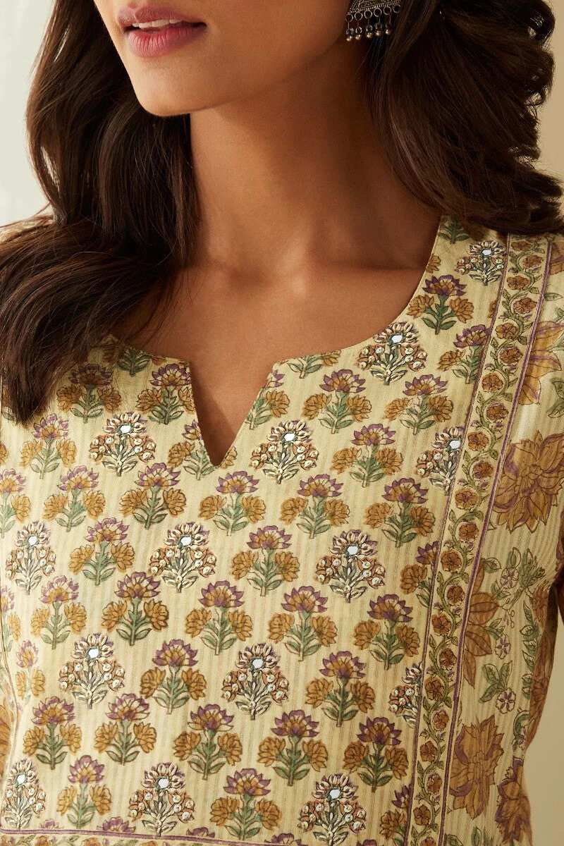 Gulshan Bagh Rehmat Sanganeri Kurta - Image 5
