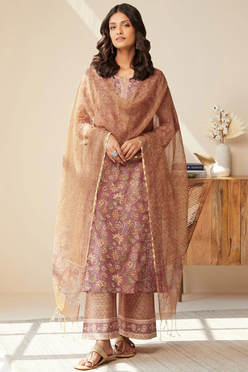 Gulshan Bagh Ruhi Sanganeri Kurta - Image 4