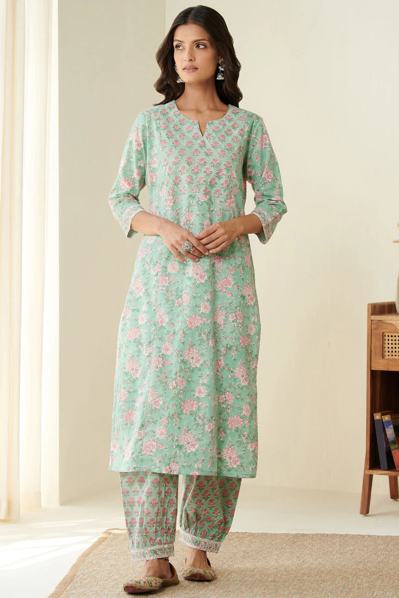 Gulshan Bagh Rumaisa Sanganeri Kurta - Image 2