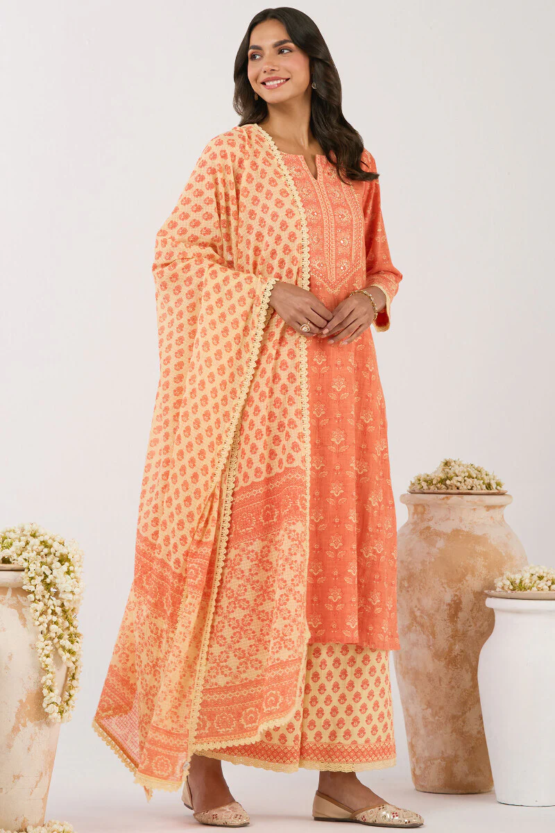 Gulshan Bagh Sabira Sanganeri Kurta - Image 3