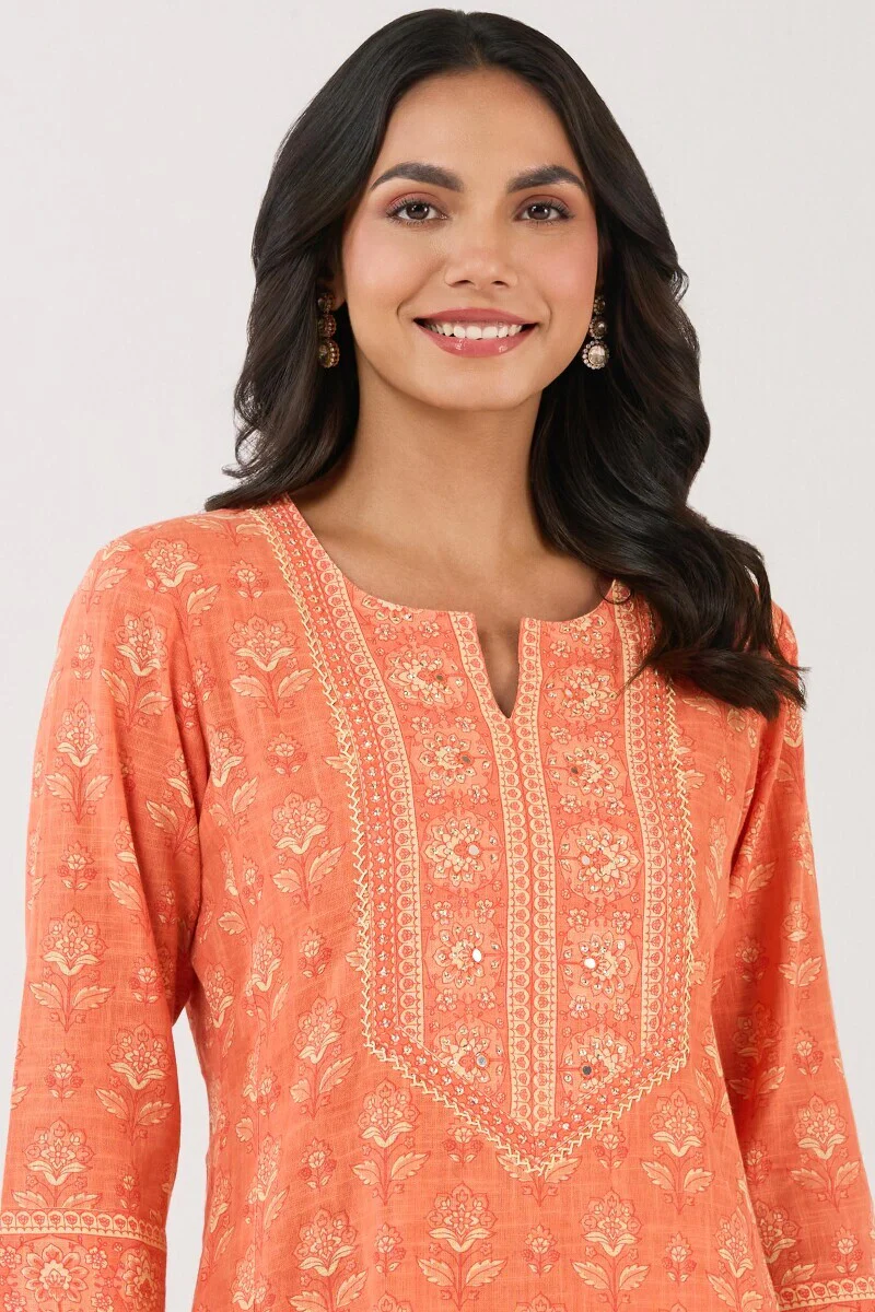 Gulshan Bagh Sabira Sanganeri Kurta - Image 5