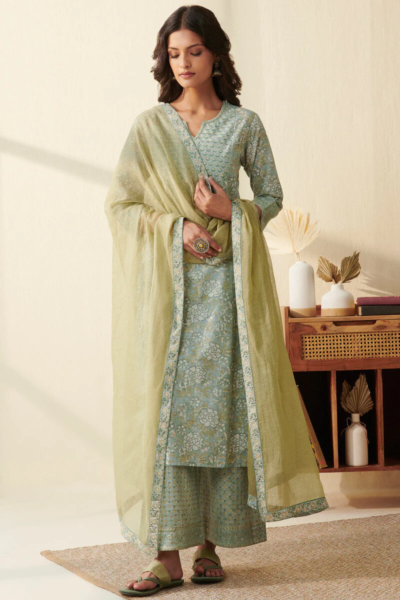 Gulshan Bagh Sabrina Sanganeri Kurta - Image 4