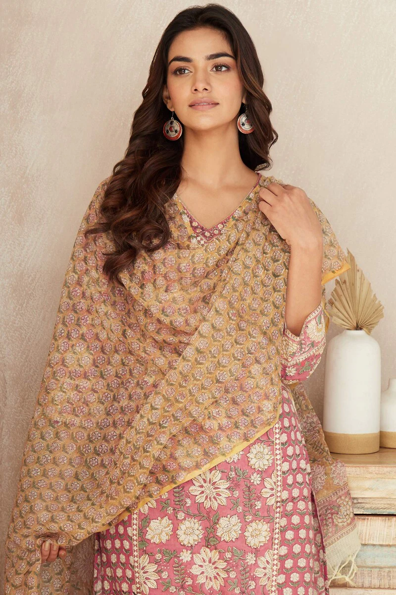Gulshan Bagh Sahira Sanganeri Kurta - Image 7