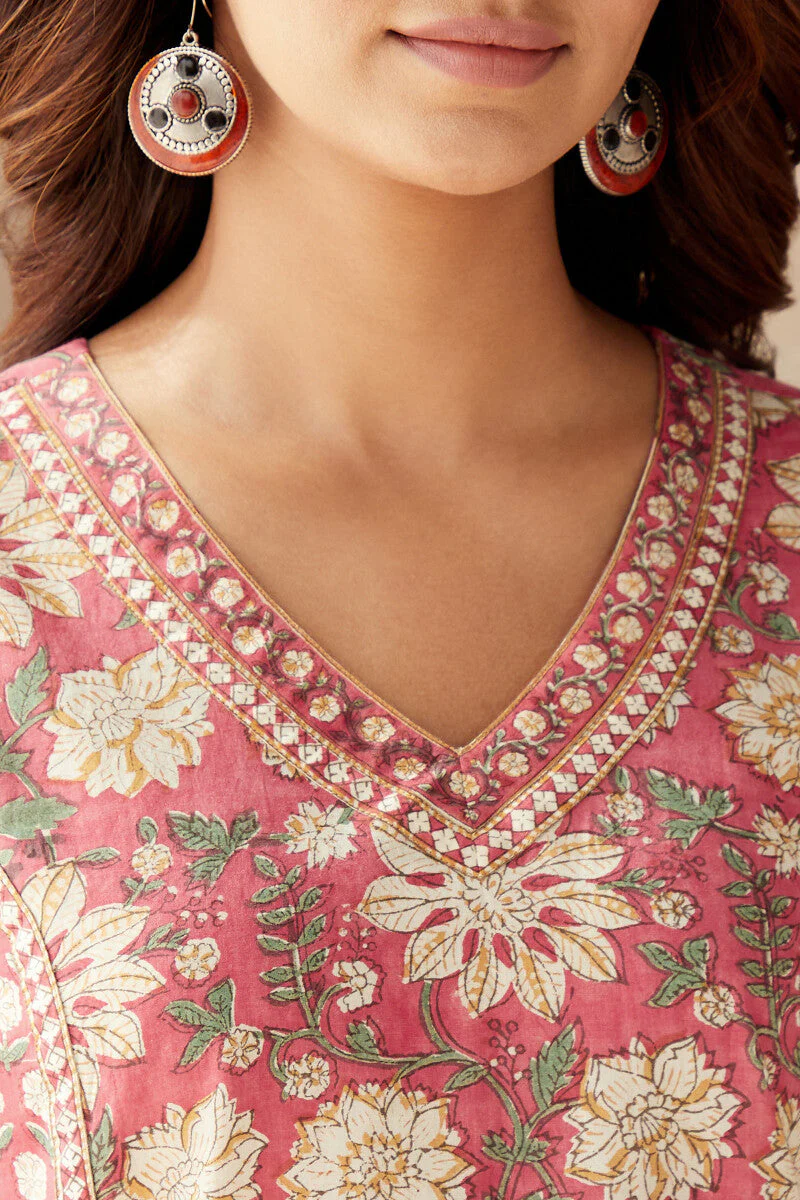 Gulshan Bagh Sahira Sanganeri Kurta - Image 5