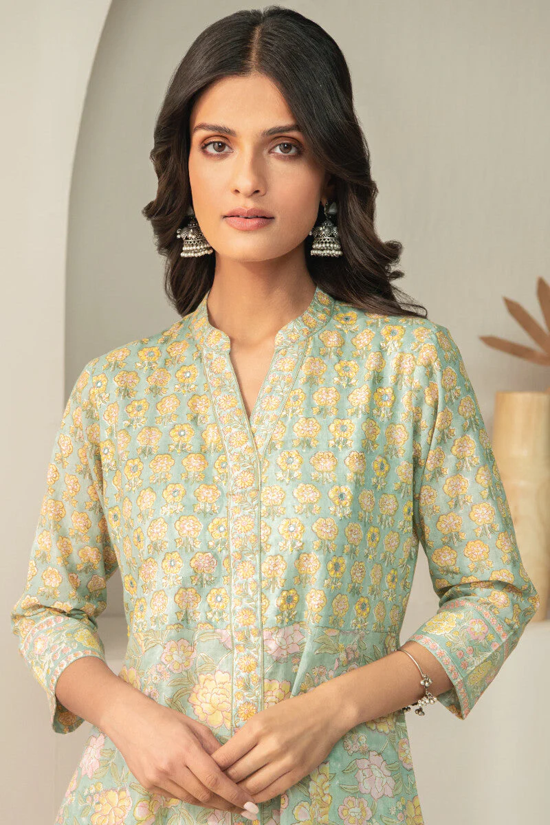 Gulshan Bagh Sanganeri Kurta