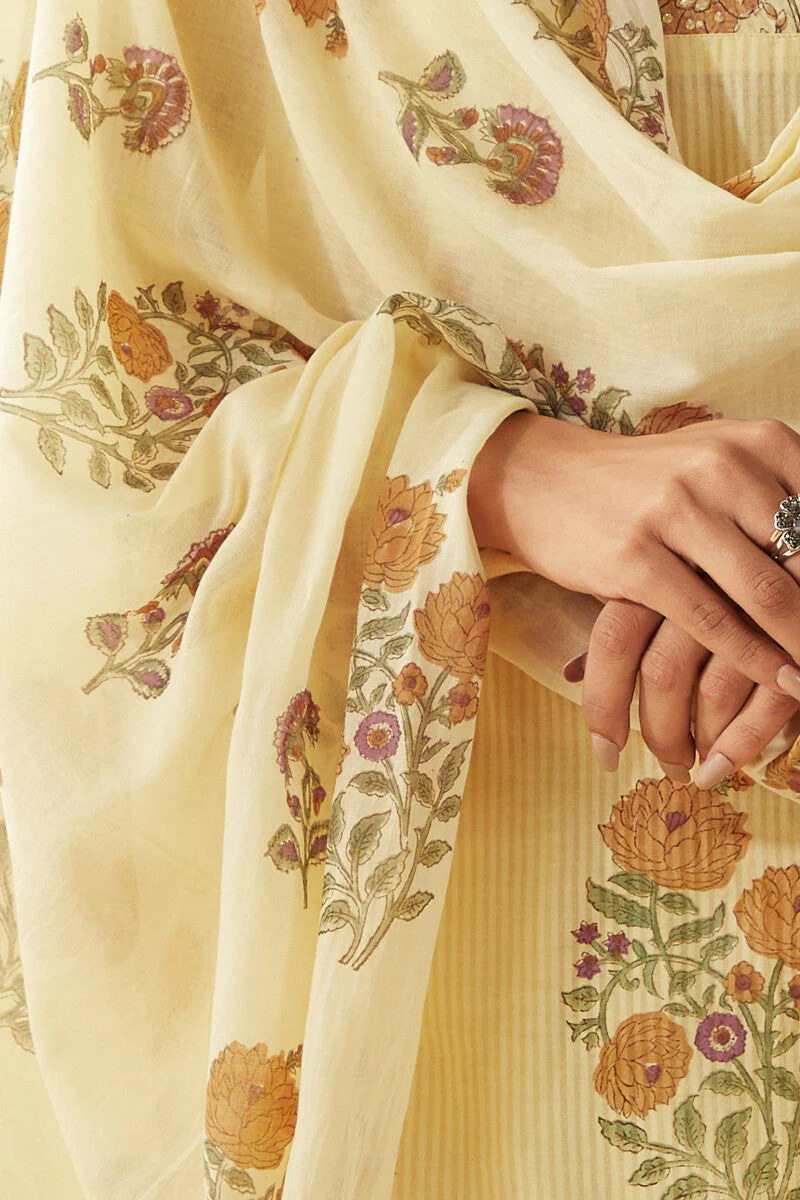 Gulshan Bagh Sanganeri Zeenat Dupatta - Image 4