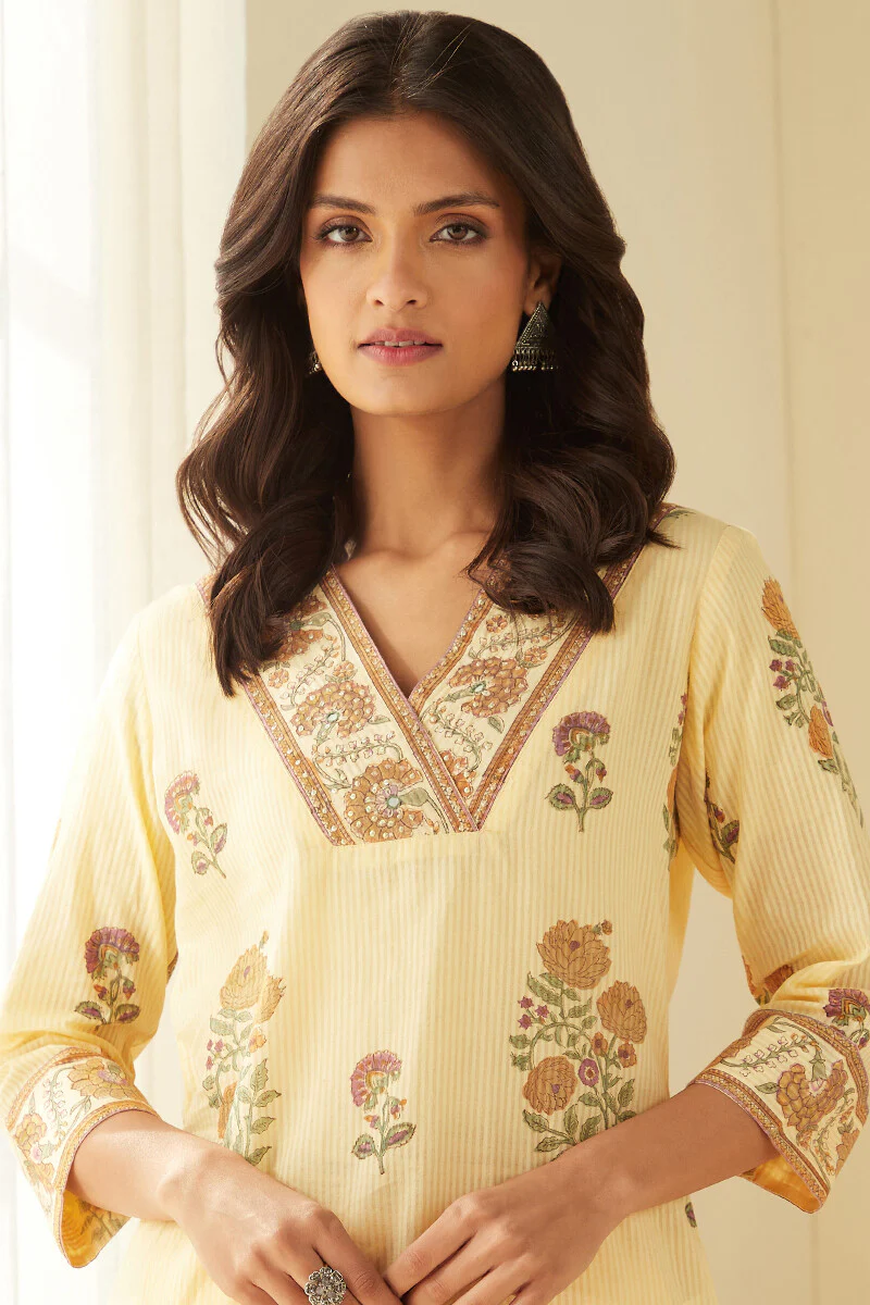 Gulshan Bagh Sanganeri Zeenat Kurta