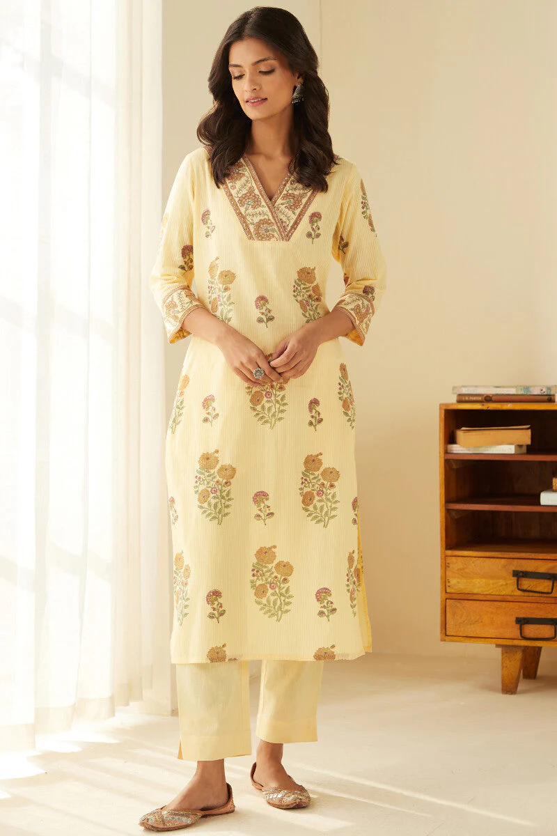 Gulshan Bagh Sanganeri Zeenat Kurta - Image 2