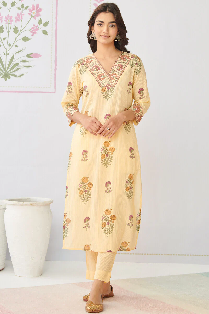 Gulshan Bagh Sanganeri Zeenat Kurta - Image 2