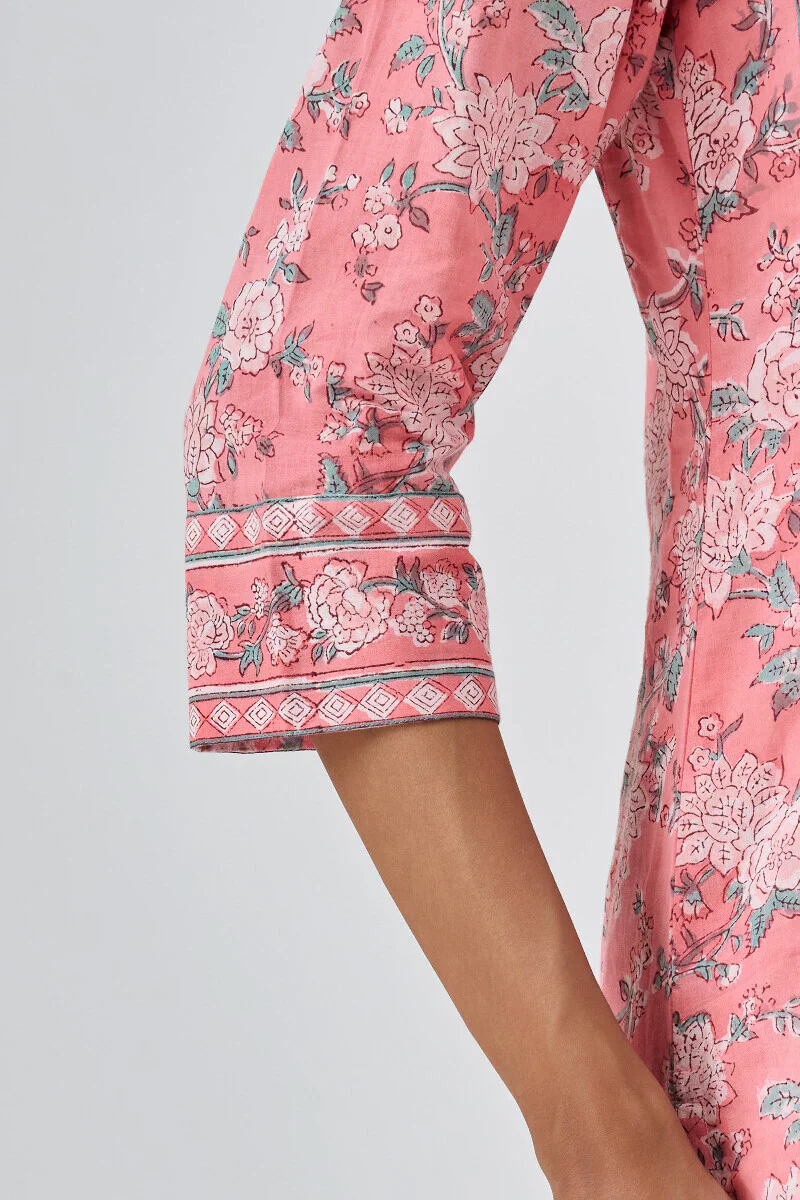 Surplus: Gulshan Bagh Suhana Sanganeri Kurta - Image 6