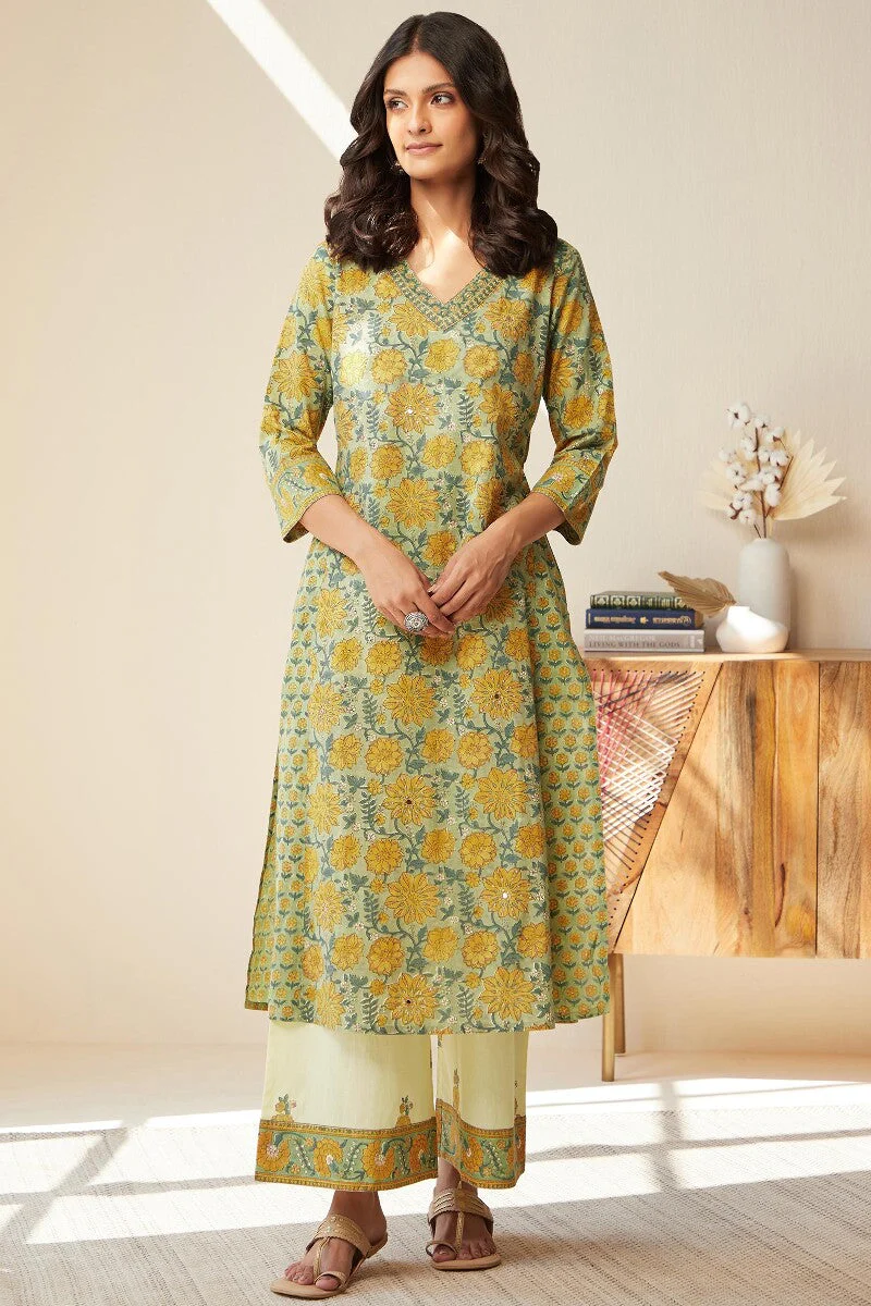 Gulshan Bagh Suhana Sanganeri Kurta - Image 2