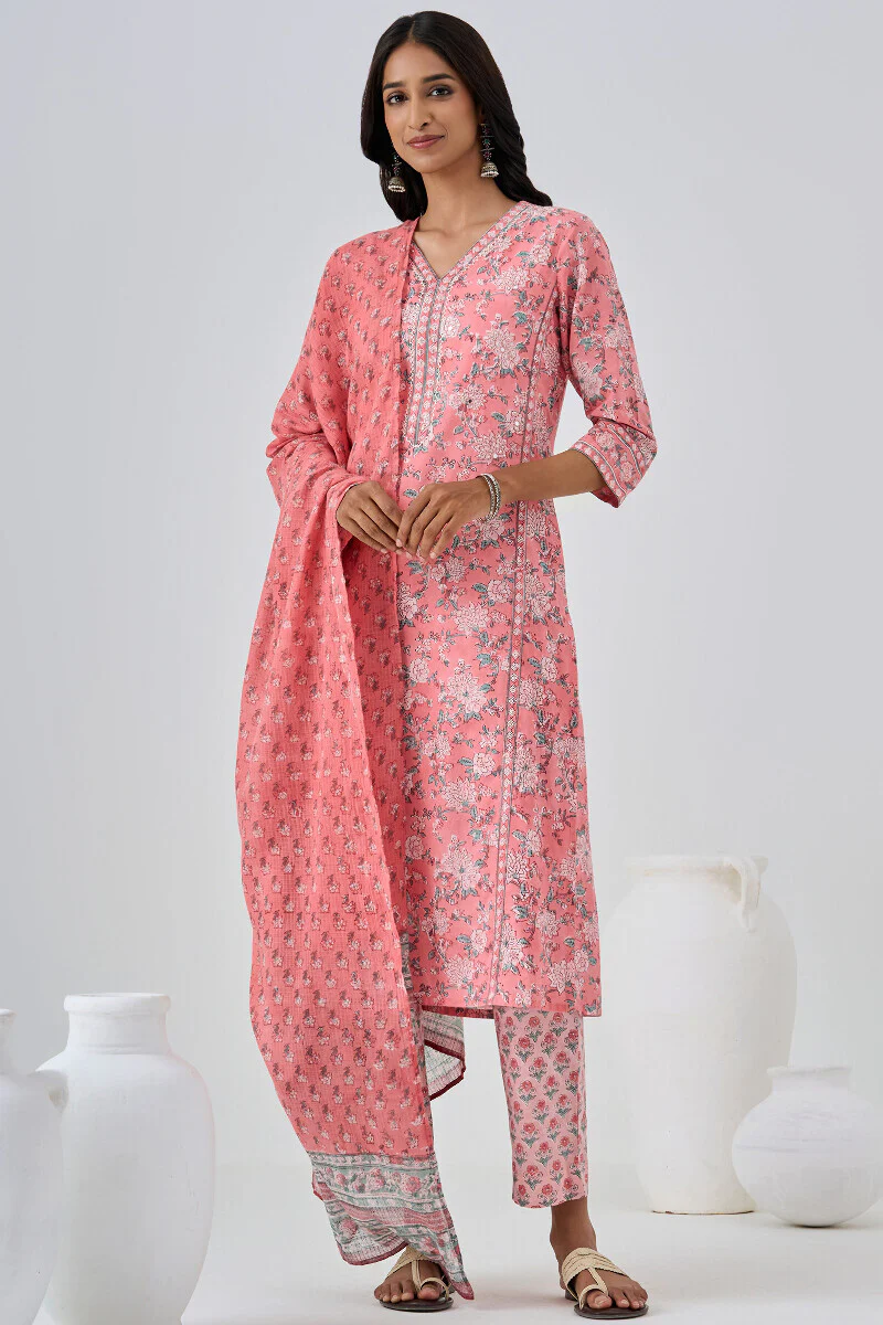 Gulshan Bagh Suhana Sanganeri Narrow Pants - Image 3