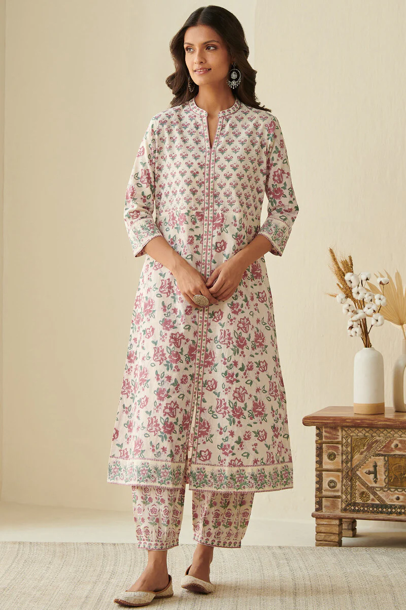 Gulshan Bagh Yasmina Sanganeri Kurta - Image 2
