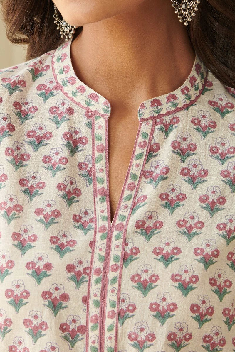 Gulshan Bagh Yasmina Sanganeri Kurta - Image 3