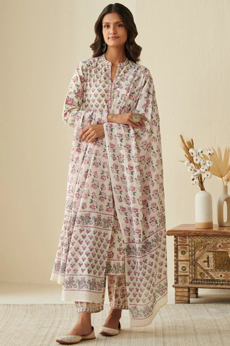 Gulshan Bagh Yasmina Sanganeri Kurta - Image 4