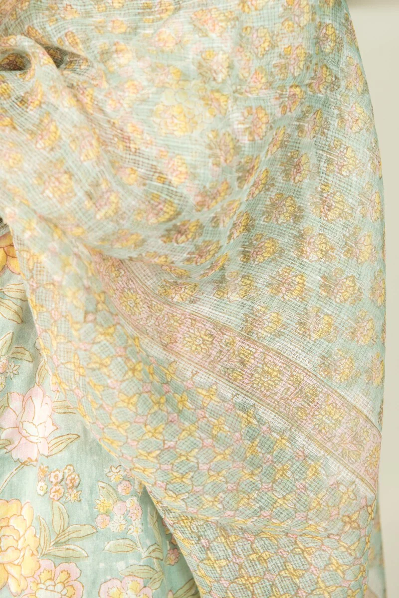 Gulshan Bagh Yasmine Sanganeri Kota Dupatta - Image 4