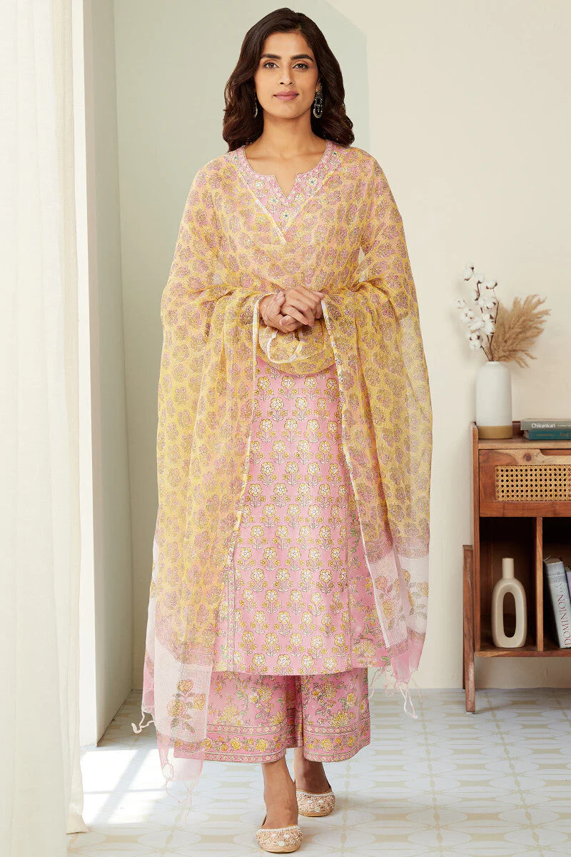 Gulshan Bagh Zahira Sanganeri Kurta - Image 4