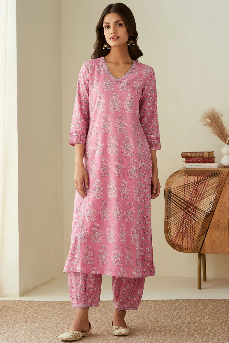 Gulshan Bagh Zarah Sanganeri Kurta - Image 2