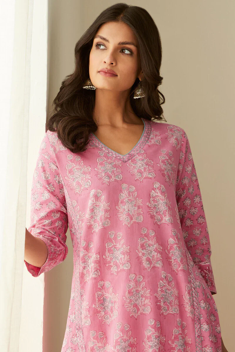 Gulshan Bagh Zarah Sanganeri Kurta - Image 7