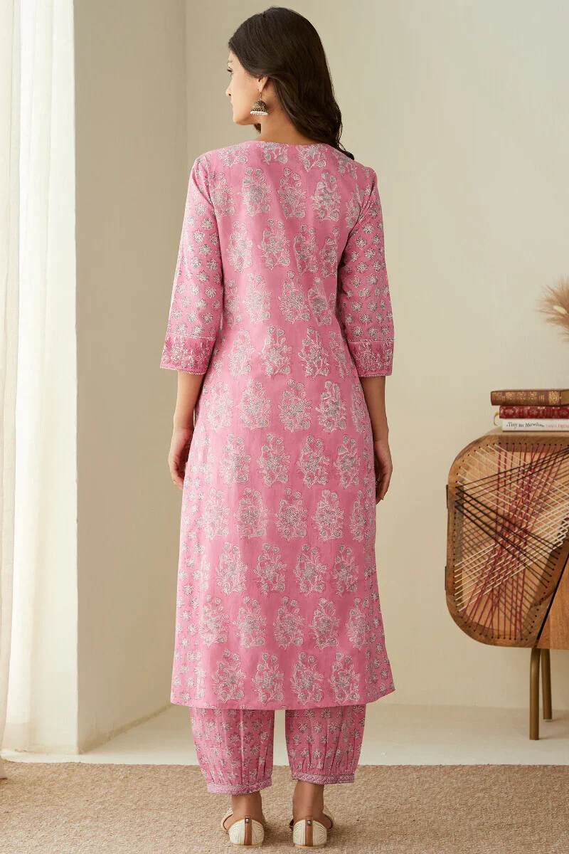 Gulshan Bagh Zarah Sanganeri Kurta - Image 8