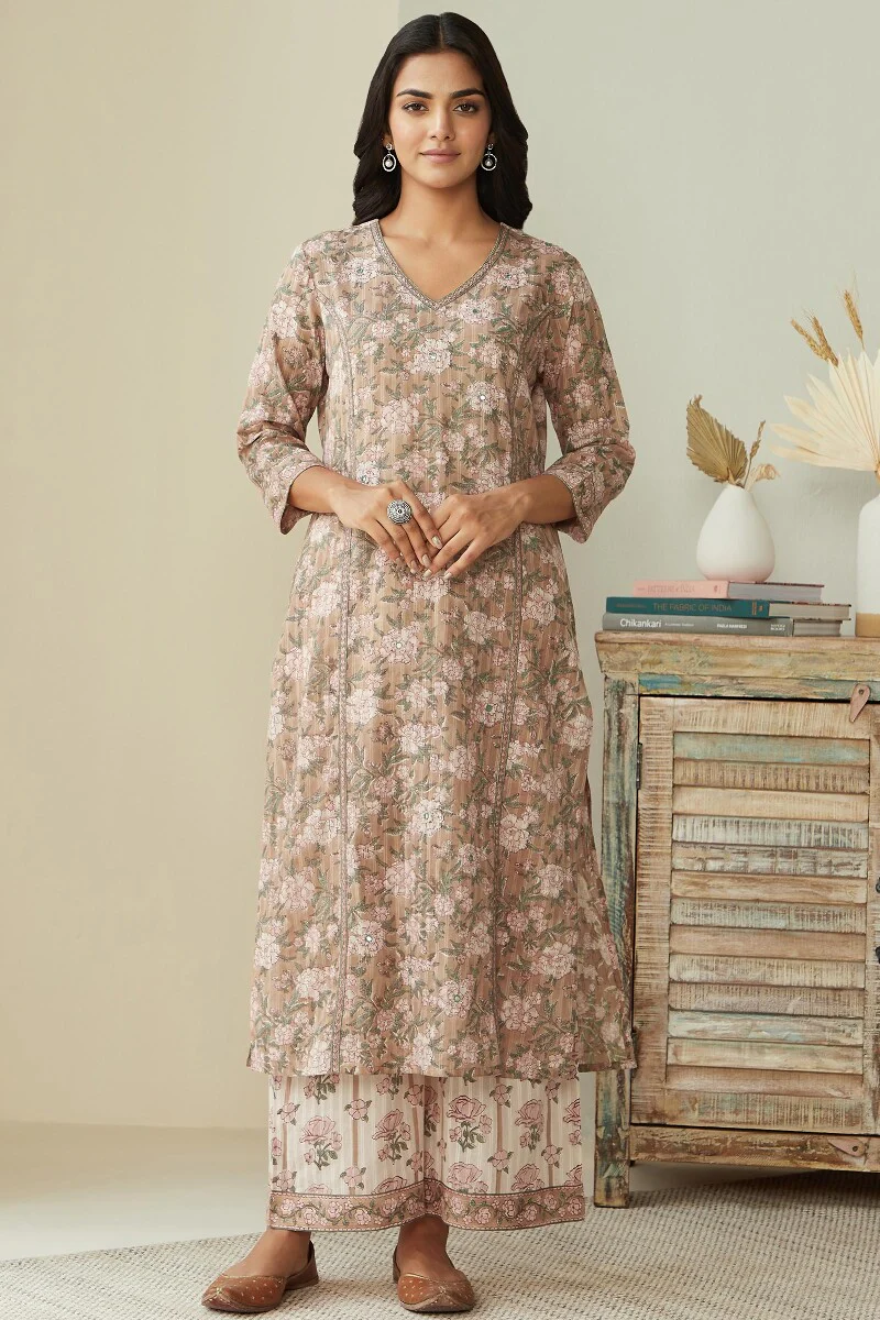 Gulshan Bagh Zoya Sanganeri Kurta - Image 2