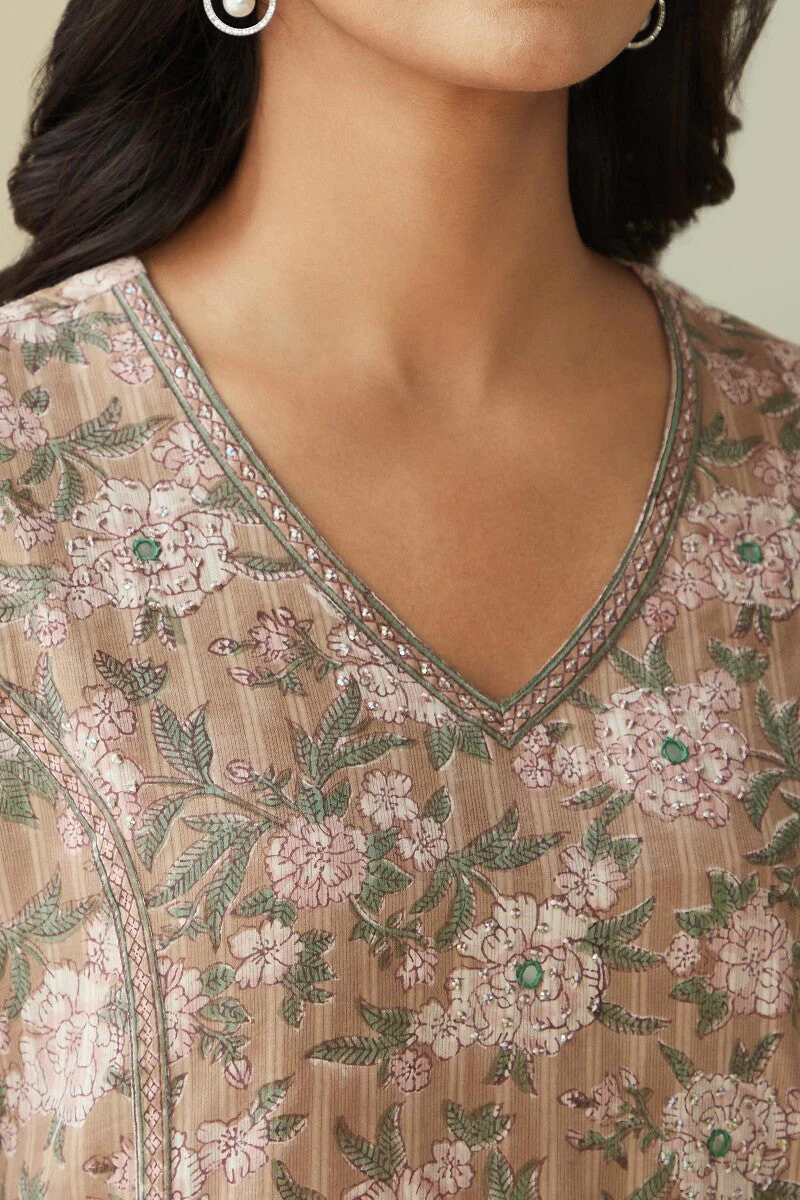 Gulshan Bagh Zoya Sanganeri Kurta - Image 5