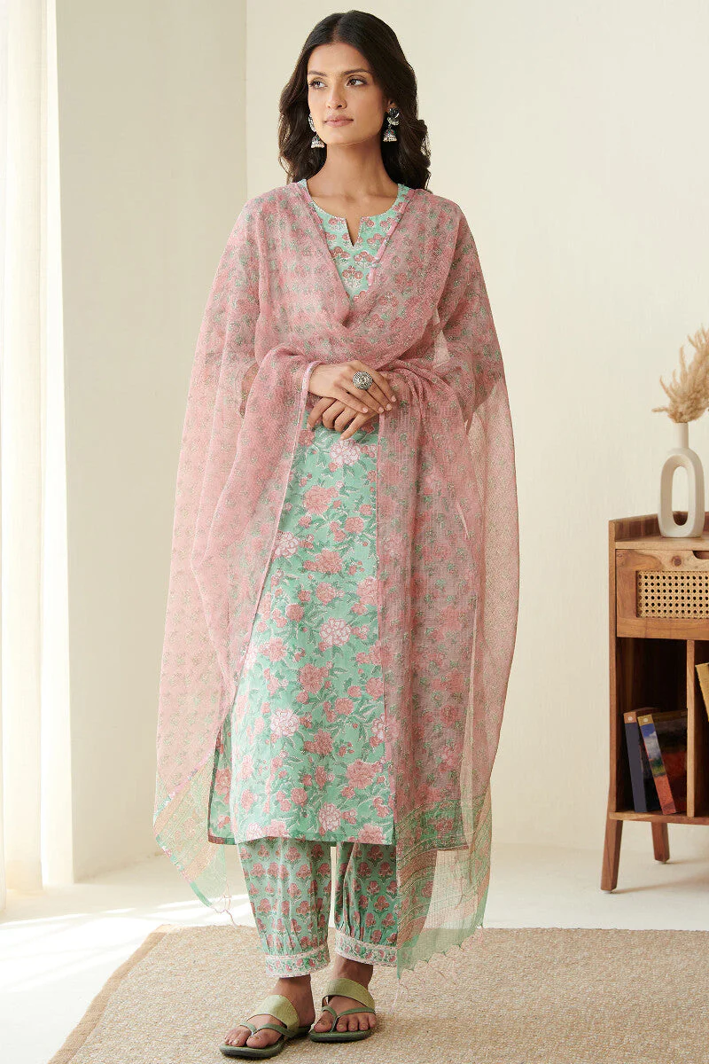Gulshan Bagh Zoya Sanganeri Kurta - Image 4