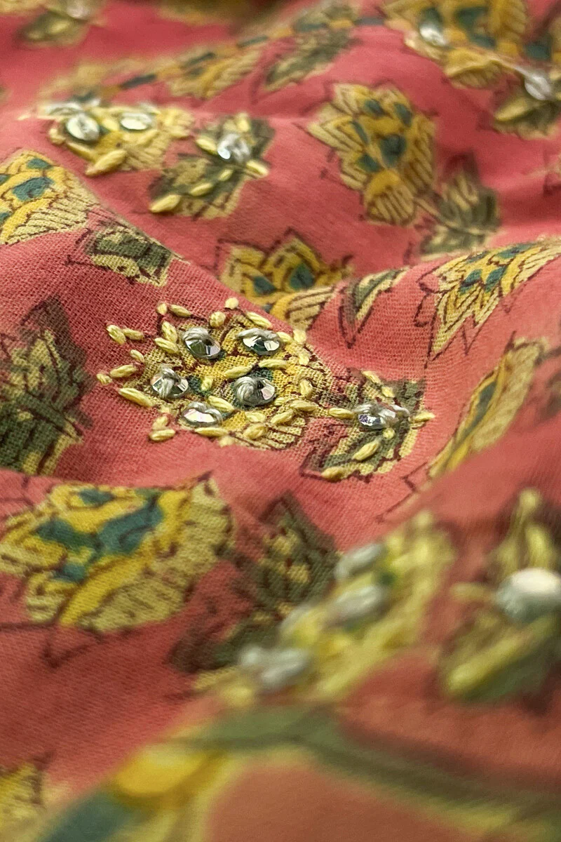Gulzar Alizah Sanganeri Kurta - Image 3